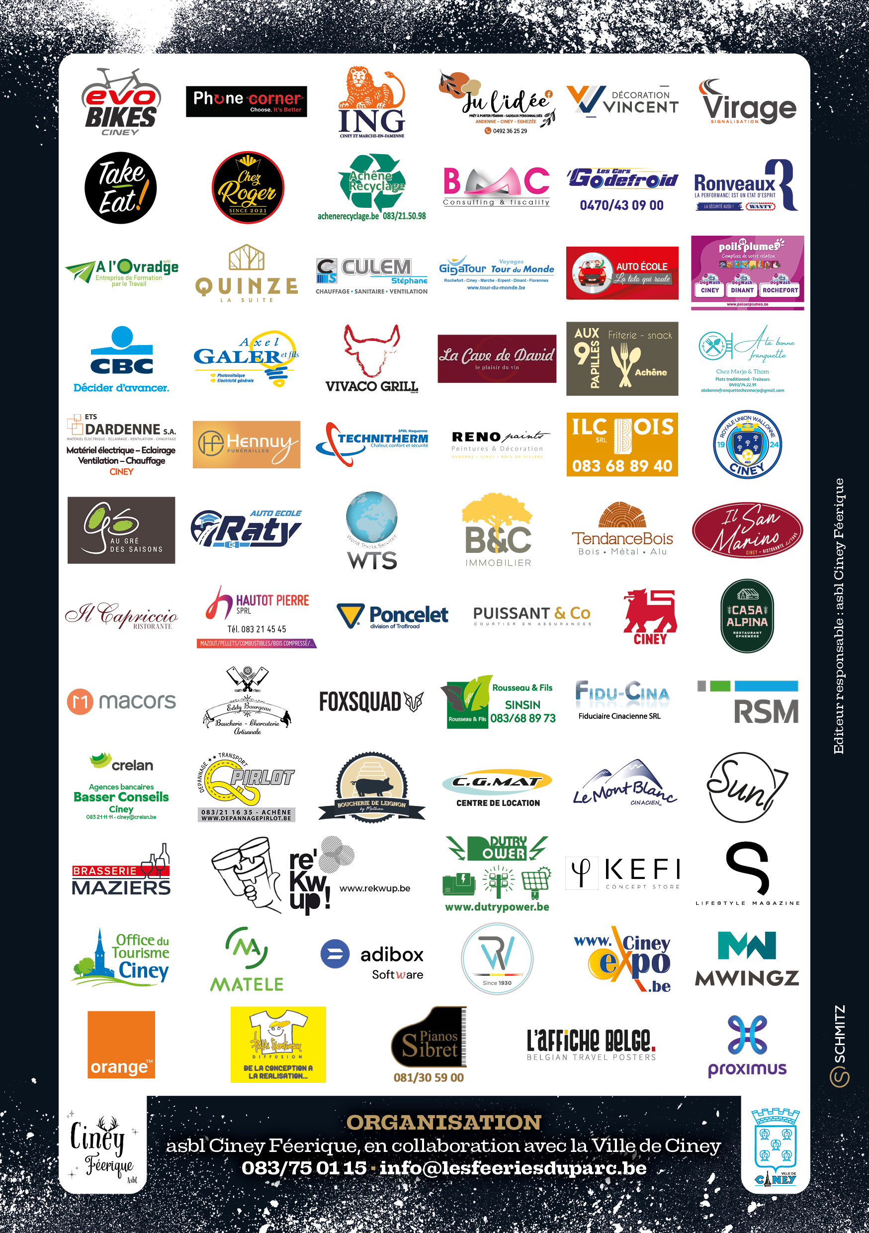 Partenaires des Féeries du Parc